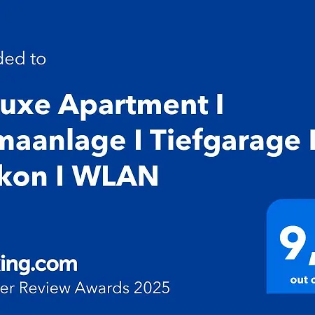 Deluxe I Klimaanlage I Tiefgarage I Balkon I Wlan Apartment *
