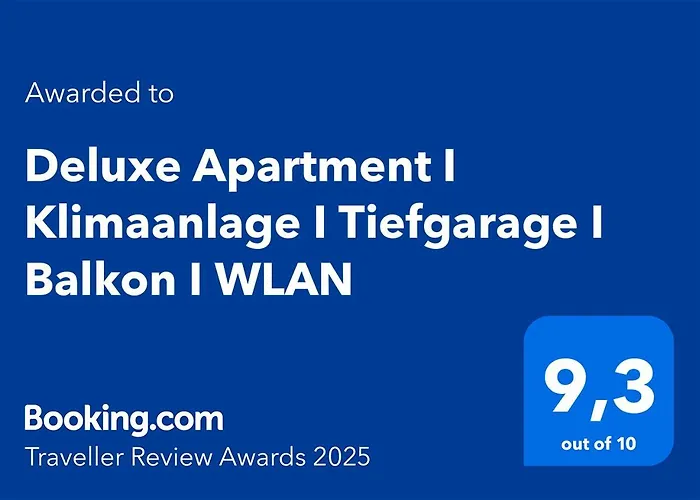 Deluxe I Klimaanlage I Tiefgarage I Balkon I Wlan شقة *